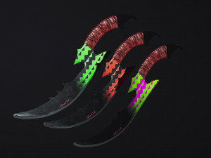 knifev Modelo 3D