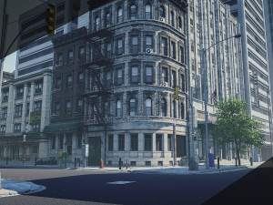 city block part 1 3D 模型
