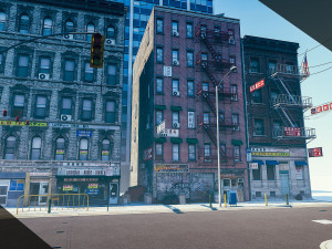 city block part 2 Model 3D