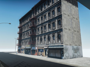 city block part 3 3D Model