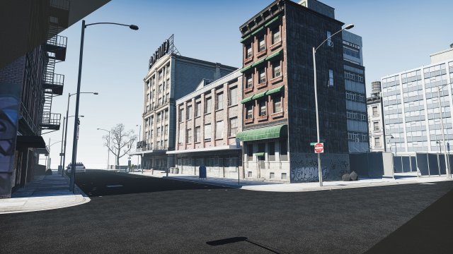 part 4 city block Modelo 3D .c4d .max .obj .3ds .fbx .stl .blend 