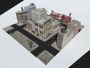 part 4 city block Modelo 3D