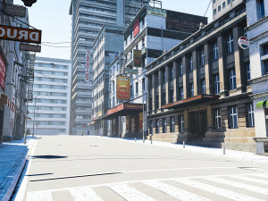 urban city Modèle 3D