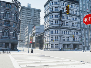 urban city Modèle 3D