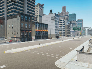 urban city Modèle 3D