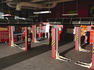 scene auto repair shop 3D मॉडल