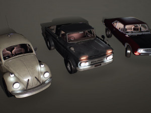 car pack Model 3D