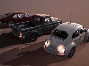 car pack Model 3D