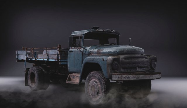 zil 3Dモデル .c4d .max .obj .3ds .fbx .stl .blend 