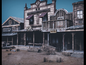 western 3D Model