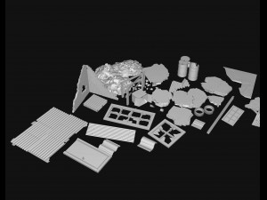 industrial waste 3D 模型