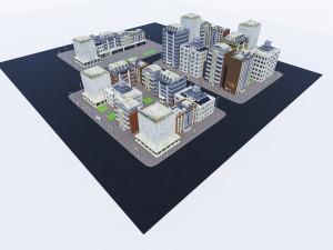 city part 2 3D मॉडल