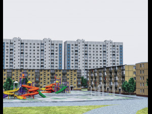 russian street part 2 Modelo 3D