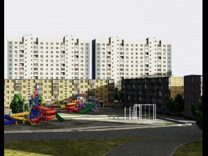 russian street part 2 3Dモデル