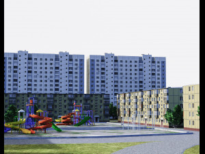 russian street part 2 3Dモデル