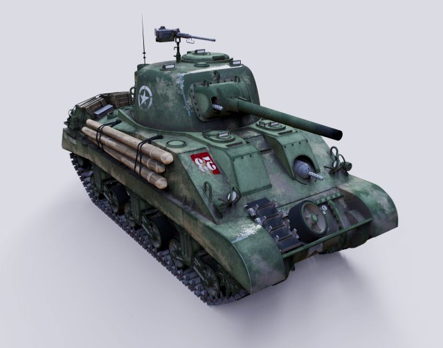 us army tank 3D Модель .c4d .max .obj .3ds .fbx .stl .blend 