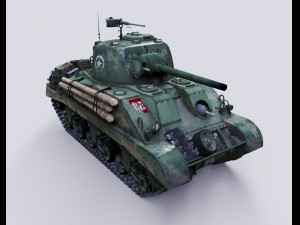 us army tank 3D Model