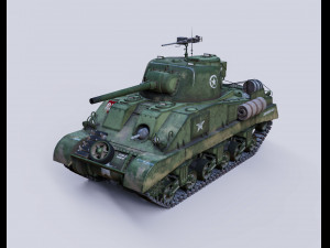 us army tank 3D Модель