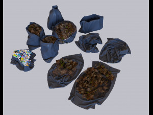 garbage pack 3D Model