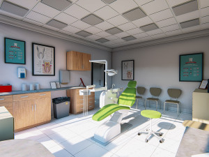 dental office 3D Model