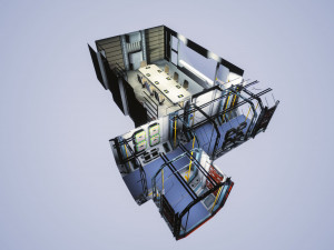 sci-fi fantastic office 3D Model