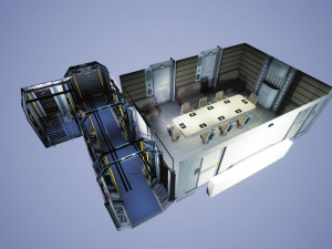 sci-fi fantastic office 3D Model