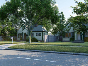 brooklyn house 3Dモデル