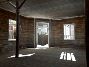streets of the wild west Model 3D