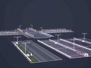 road pack v1 3D 모델