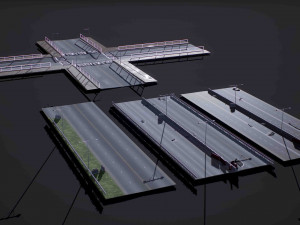 road pack v1 3Dモデル