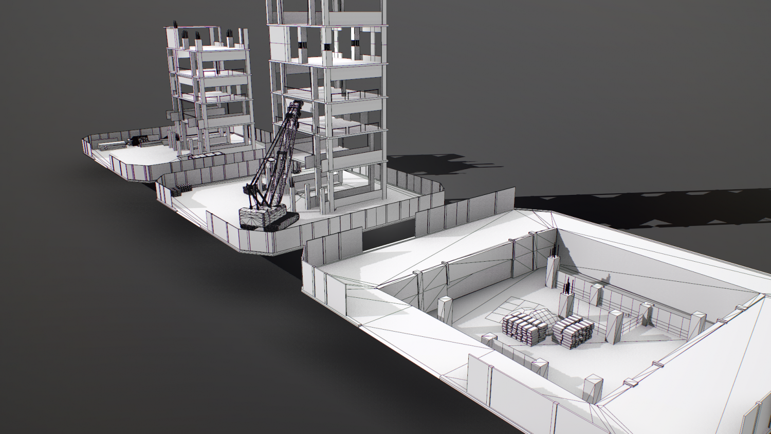 Building Model Industrial 3d Model In Buildings 3dexport