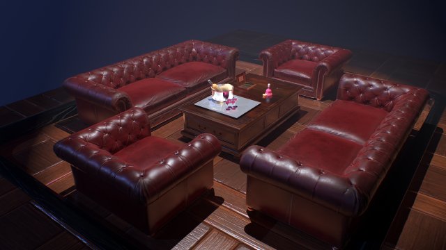 Divani leather chair outlet