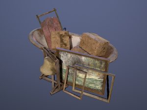 props trash 3D 模型