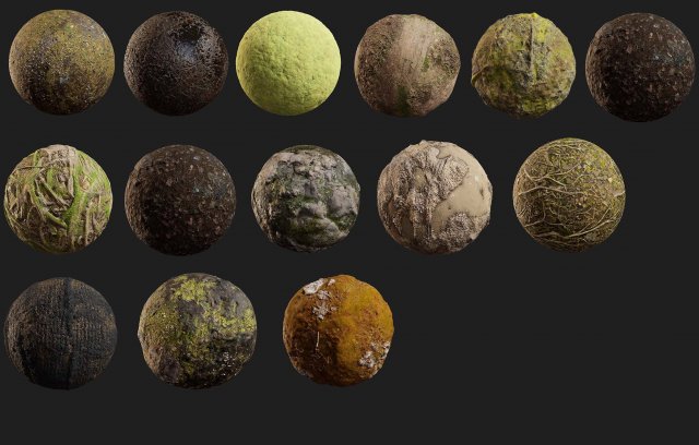 muddy ground 14 pbr seamless texture Texturas CG .c4d .max .obj .3ds .fbx .stl .blend 