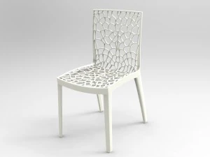 chair cadeira preta 3D Model