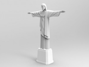 jesus christ redemeer 3D Print Model