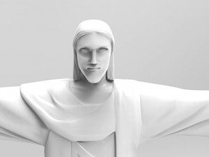 jesus christ redemeer 3D Print Model
