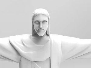 jesus christ redemeer 3D Print Model