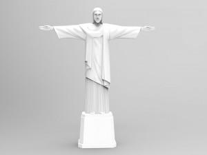 jesus christ redemeer 3D Print Model