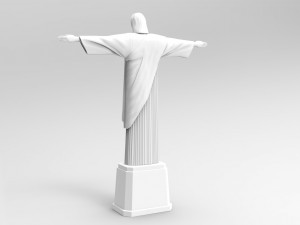 jesus christ redemeer 3D Print Model