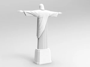 jesus christ redemeer 3D Print Model