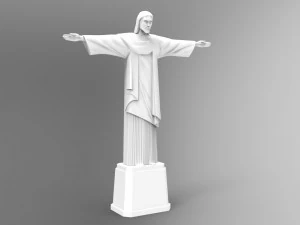jesus christ redemeer 3D Print Model