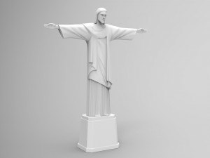 jesus christ redemeer 3D Print Model