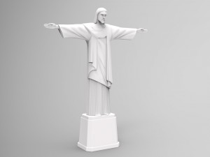 jesus christ redemeer 3D Print Model
