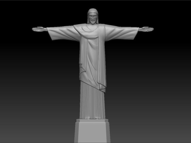 Download jesus christ redemeer 3D Model