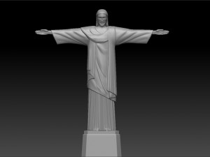 jesus christ redemeer 3D Print Model