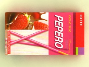 lotte pepero max Modello 3D
