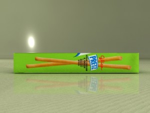 glico pretz snack sticks max 3D Model