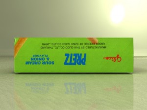 glico pretz snack sticks max 3D Model
