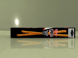 glico pretz snack sticks max 3D Model